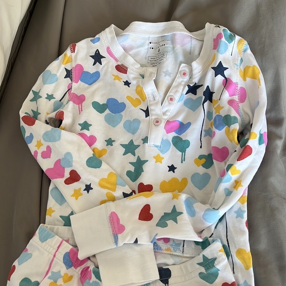 Roller Rabbit Kids (Kerri Rosenthal) Starry Starry Love Pajamas size 6 years - Picture 4 of 7